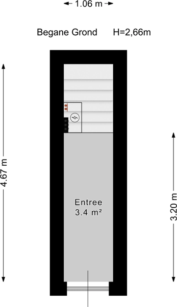 Plattegrond Begane grond